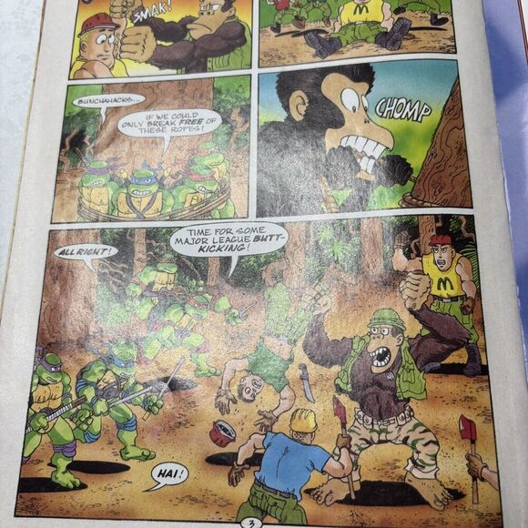 Vintage Teenage Mutant Ninja Turtles 1991 Magazine - Picture 5 of 6